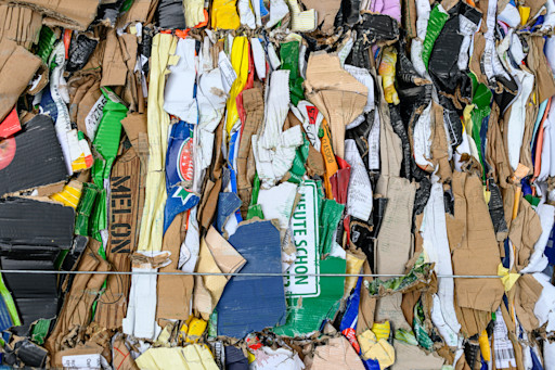 Optimize sorting & recycling for paper and textile